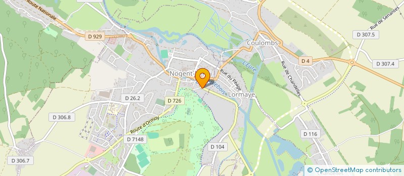 localisation de l'entreprise SCI DES CHARTRONS à NOGENT-LE-ROI