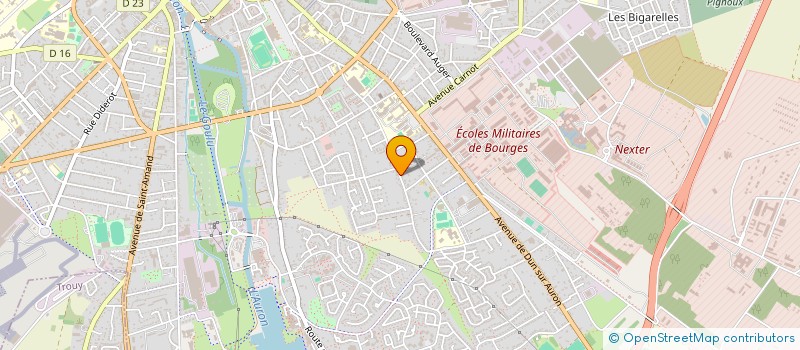 localisation de l'entreprise SCI DES CHASSEURS  BOURGES