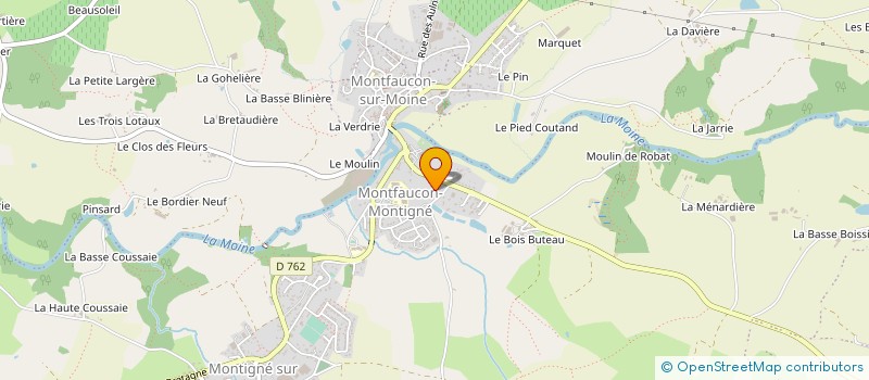 localisation de l'entreprise SCI DES CHATAIGNIERS à SEVREMOINE