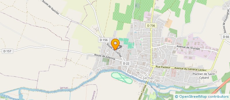 localisation de l'entreprise SCI DES CHATAIGNIERS à JARNAC