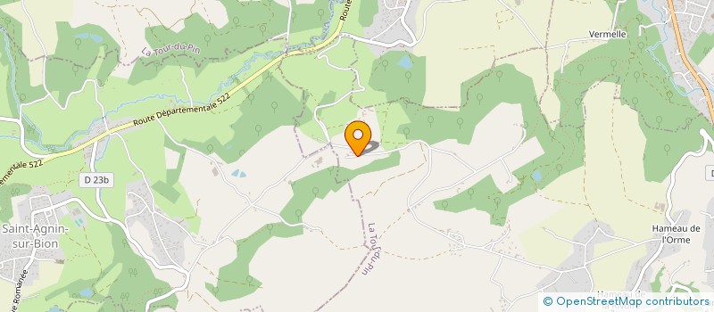 localisation de l'entreprise SCI DES CHATAIGNIERS  LES EPARRES