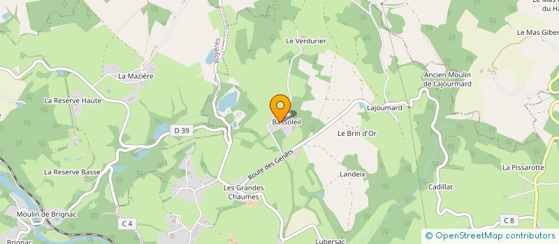 localisation de l'entreprise SCI DES CHATAIGNIERS à SAINT-LEONARD-DE-NOBLAT