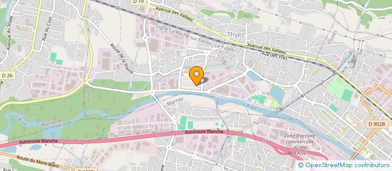 localisation de l'entreprise SCI DES CHATEAUX HOLLANDAIS EN ESPAGNE  THYEZ