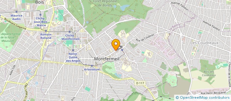 localisation de l'entreprise SCI DES CHATONS à MONTFERMEIL