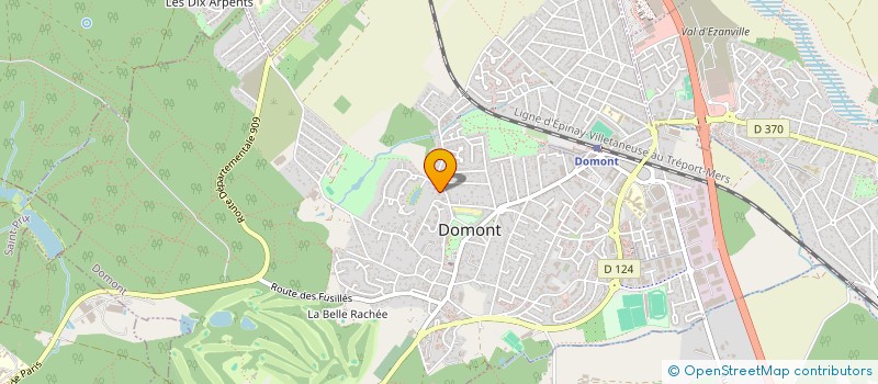 localisation de l'entreprise SCI DES CHATONS  DOMONT