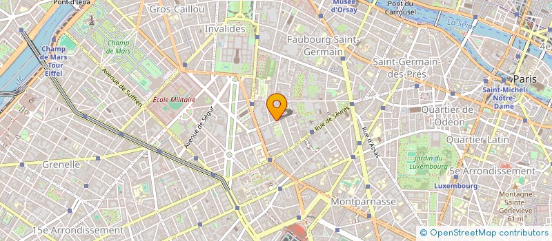 localisation de l'entreprise SCI DES CHATS  PARIS