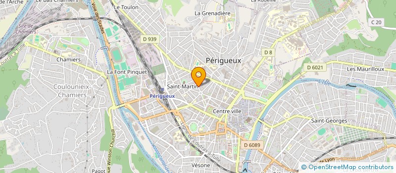 localisation de l'entreprise SCI DES CHATS à PERIGUEUX