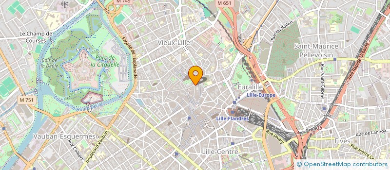 localisation de l'entreprise SCI DES CHATS BOSSUS à LILLE