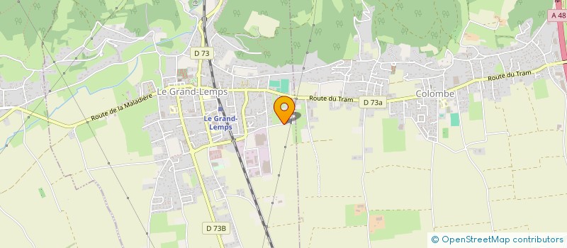 localisation de l'entreprise SCI DES CHAUMES  LE GRAND-LEMPS