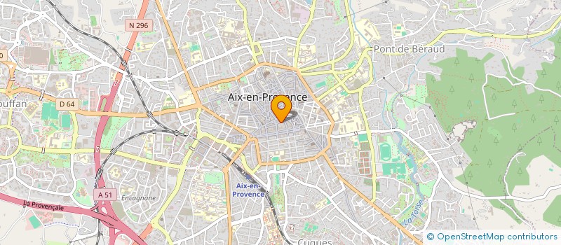 localisation de l'entreprise SCI DES CHAZELLES  AIX-EN-PROVENCE