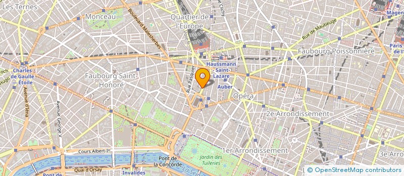 localisation de l'entreprise SCI DES CHENES à PARIS