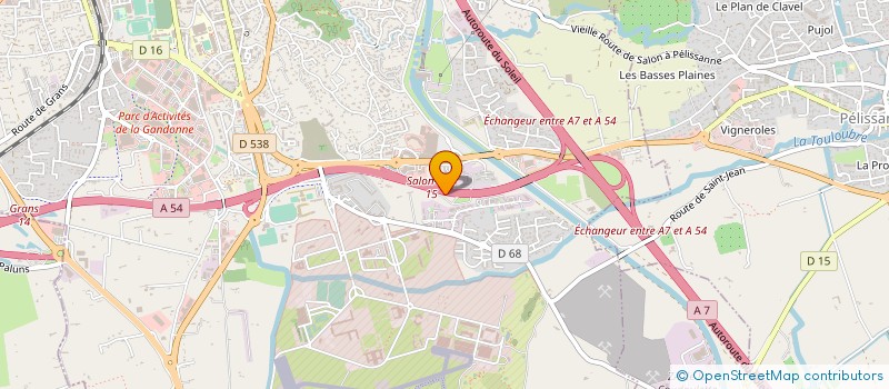 localisation de l'entreprise SCI DES CHENES à SALON-DE-PROVENCE