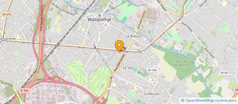 localisation de l'entreprise SCI DES CHENES à VILLENEUVE-D'ASCQ