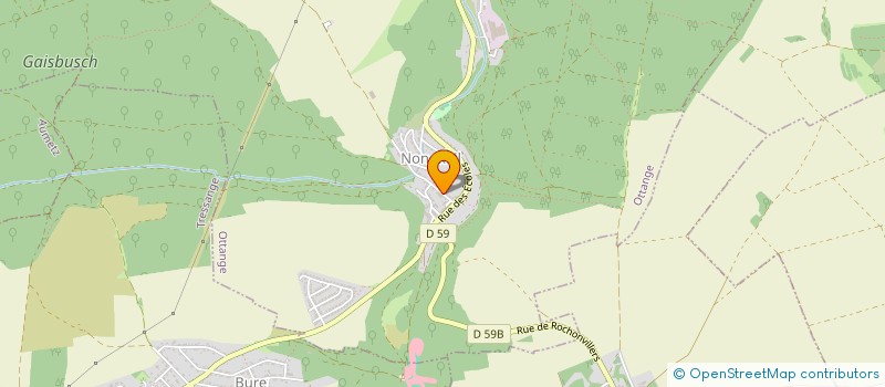 localisation de l'entreprise SCI DES CHENES  OTTANGE