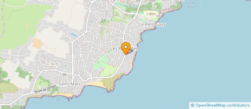 localisation de l'entreprise SCI DES CHENES  SAINT-NAZAIRE