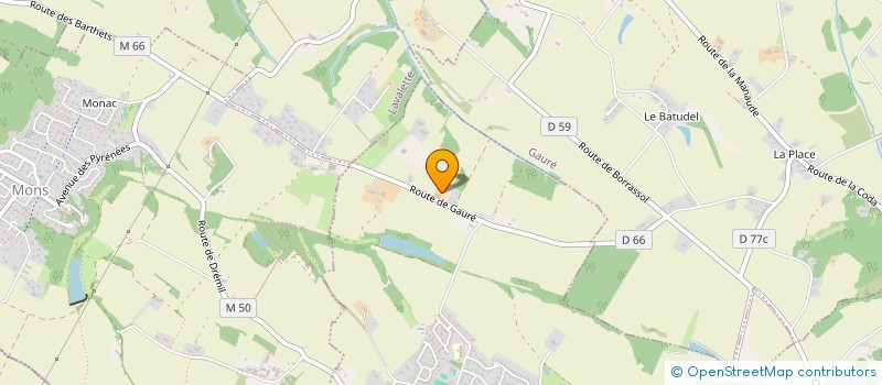 localisation de l'entreprise SCI DES CHENES à MONS