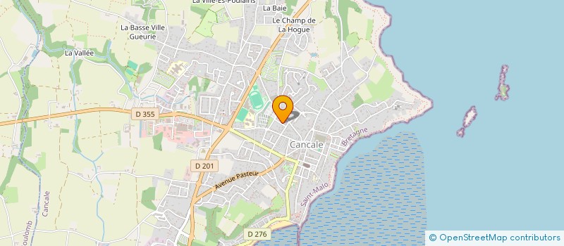 localisation de l'entreprise SCI DES CHENES  CANCALE