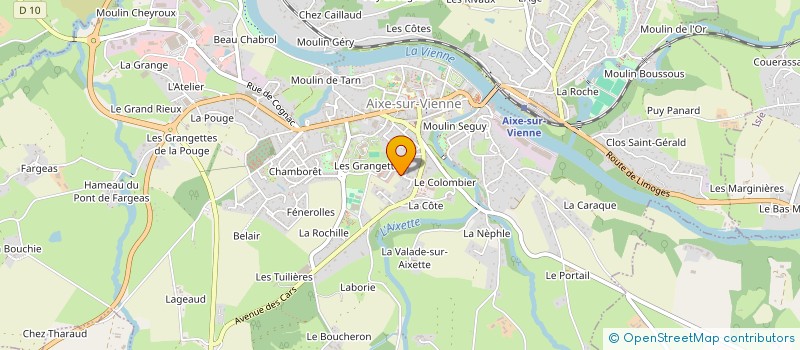 localisation de l'entreprise SCI DES CHENES  SAINT-MARTIN-LE-VIEUX