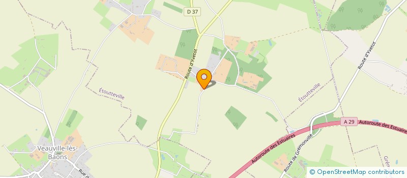 localisation de l'entreprise SCI DES CHENES  ETOUTTEVILLE