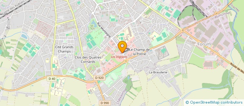 localisation de l'entreprise SCI DES CHEVALIERS à CHATEAUROUX