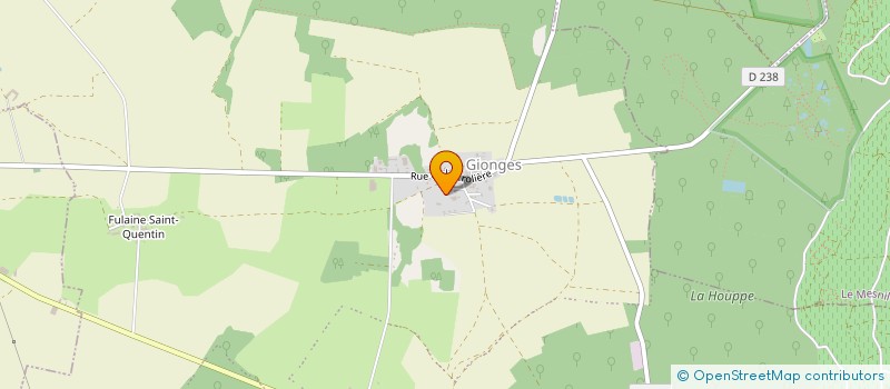 localisation de l'entreprise SCI DES CHEVALIERS  BLANCS-COTEAUX