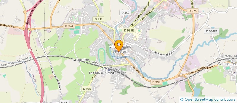 localisation de l'entreprise SCI DES CHEVALIERS DE MALTE  VILLEDIEU-LES-POELES-ROUFFIGNY