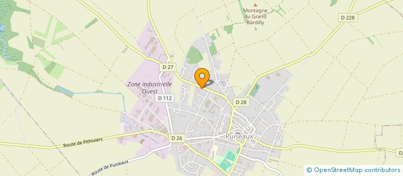 localisation de l'entreprise SCI DES CHEVALLIER à PUISEAUX