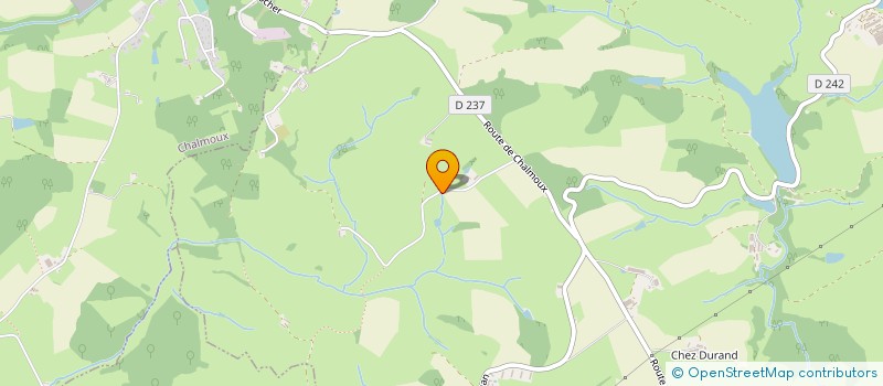 localisation de l'entreprise SCI DES CHEVANNES  VENDENESSE-SUR-ARROUX