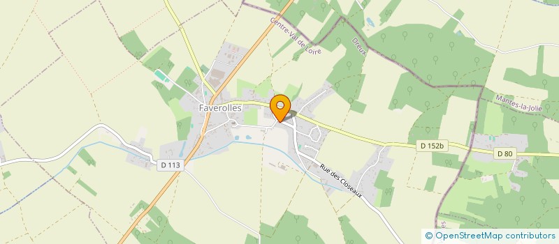 localisation de l'entreprise SCI DES CHEVAUX DE LA COURS AUX LEGERS à FAVEROLLES