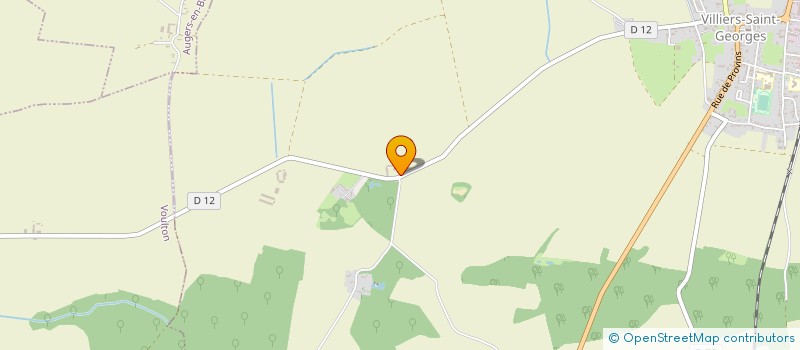 localisation de l'entreprise SCI DES CHEVRON  VILLIERS-SAINT-GEORGES