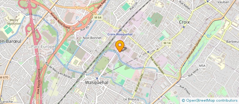 localisation de l'entreprise SCI DES CHEVRONS à CROIX