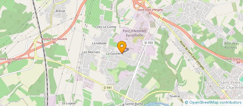 localisation de l'entreprise SCI DES CHIRONS à FLEAC