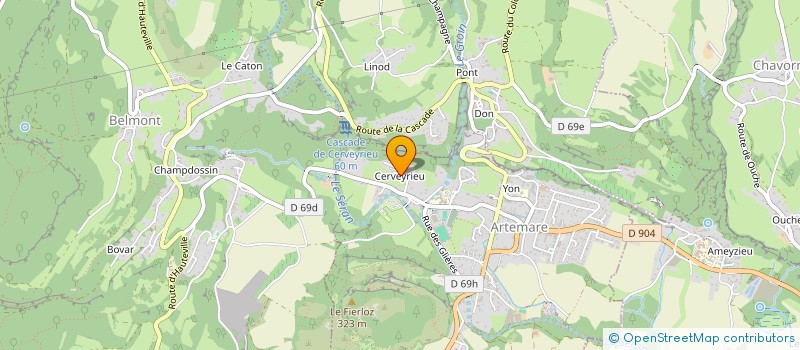 localisation de l'entreprise SCI DES CIGALES à ARTEMARE