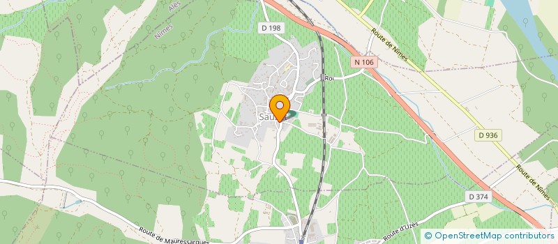 localisation de l'entreprise SCI DES CINQ  SAUZET