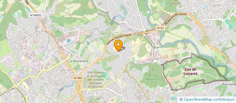 localisation de l'entreprise SCI DES CINQ BESANTS à MONTPELLIER