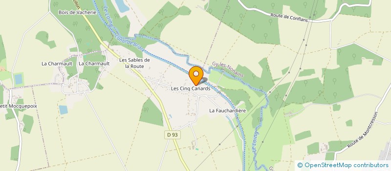 localisation de l'entreprise SCI DES CINQ CANARDS à MONTCRESSON