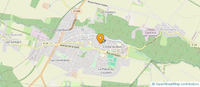 localisation de l'entreprise SCI DES CINQ L à LIMOURS