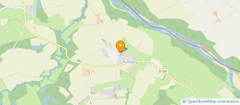 localisation de l'entreprise SCI DES CINQUATS  AUROUER