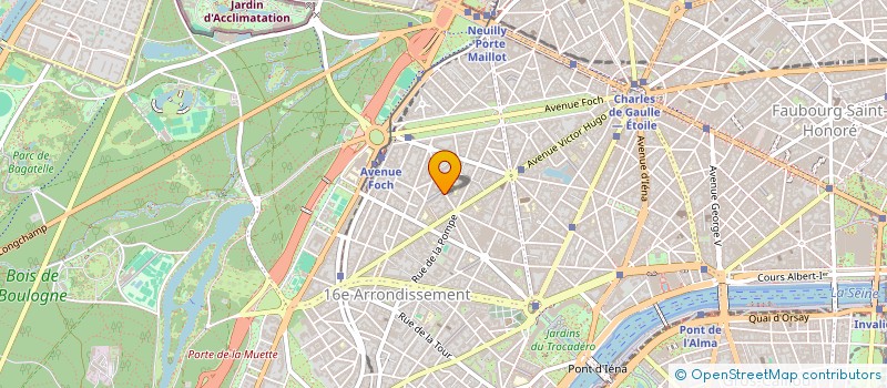 localisation de l'entreprise SCI DES CITES  PARIS