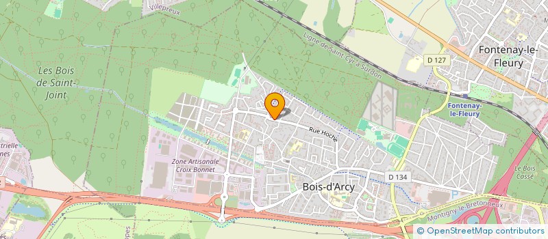 localisation de l'entreprise SCI DES CITRONNIERS  BOIS-D'ARCY