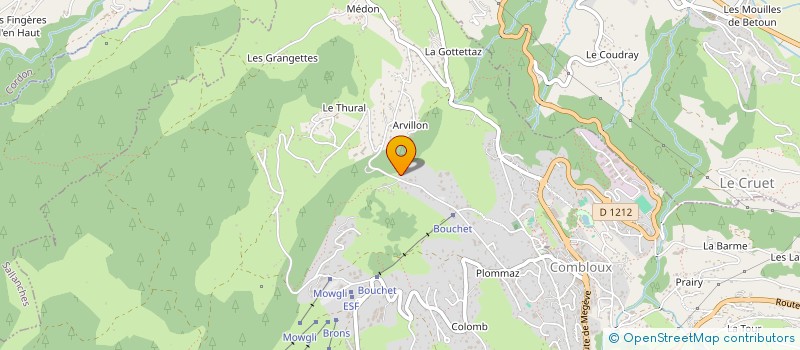 localisation de l'entreprise SCI DES CLAIRISTES  COMBLOUX