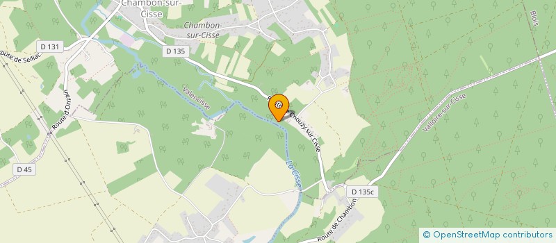 localisation de l'entreprise SCI DES CLODIERES  VALENCISSE