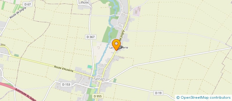 localisation de l'entreprise SCI DES CLOS  SENAN