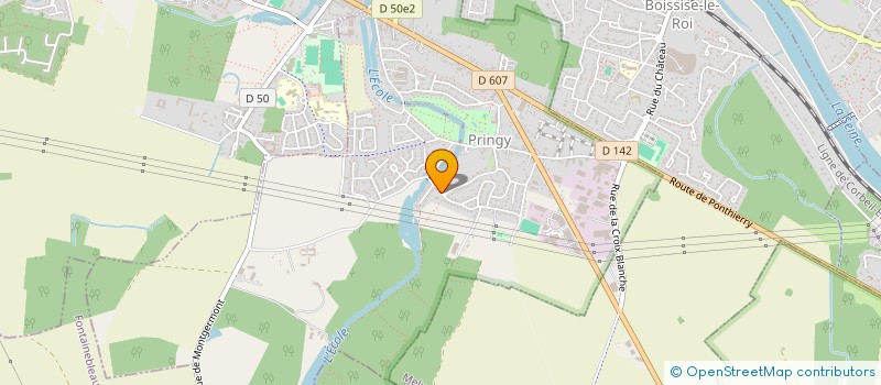 localisation de l'entreprise SCI DES CLOS FLEURIS à PRINGY
