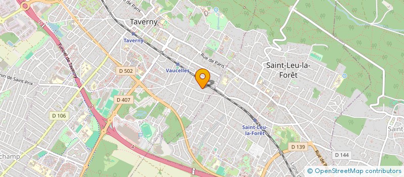 localisation de l'entreprise SCI DES CLOSEAUX  TAVERNY