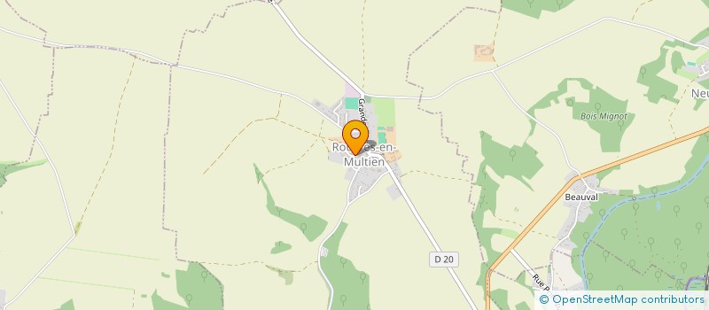 localisation de l'entreprise SCI DES CLOSEAUX  ROUVRES-EN-MULTIEN