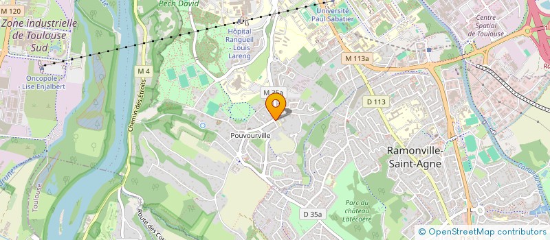 localisation de l'entreprise SCI DES CLOTASSES à TOULOUSE