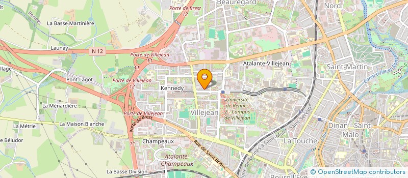 localisation de l'entreprise SCI DES CLOTEAUX  CHATEAUBRIANT