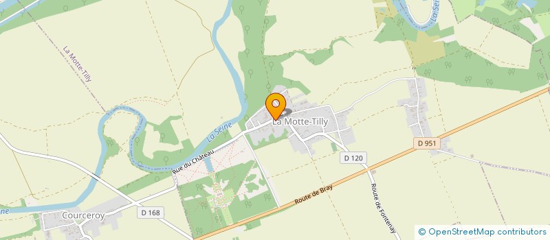 localisation de l'entreprise SCI DES CLOUSEAUX  LA MOTTE-TILLY