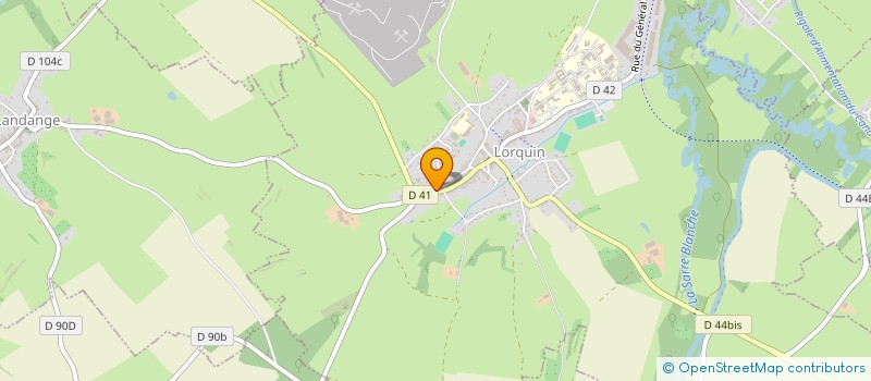 localisation de l'entreprise SCI DES COEURS VAILLANTS  LORQUIN